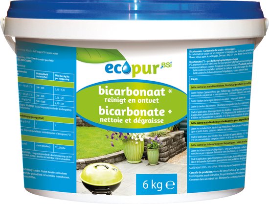BSI - Ecopur Bicarbonaat - Ontvetter - Fungicide - 6 kg van BSI
