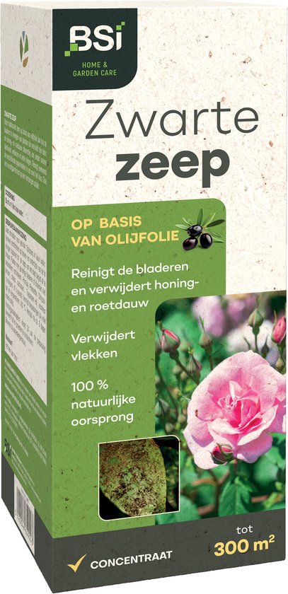 BSI - Zwarte Zeep Concentraat - Traditionele tuinzeep - 500 ml