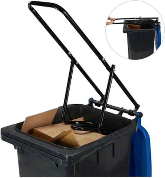 BTP - Vuilnis stamper - Afvalstamper - Container pers - Opvouwbaar van BTP