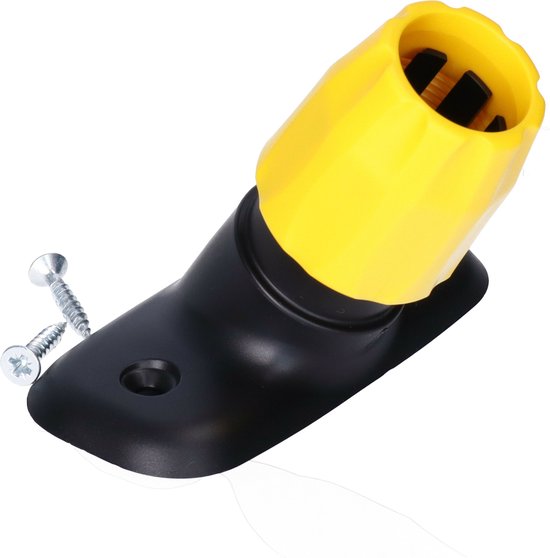 Buemag Universele stokhouder - kunststof - bezemsteelhouder - bezemklem - 28mm - bezemhouder - steelhouder van Buemag