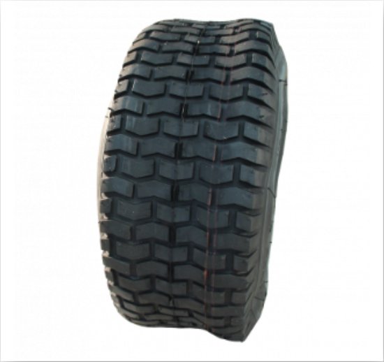 buitenband + binnenband grasmaaier / zitmaaier 16x6.50-8 blokprofiel 4PR van Merkloos	