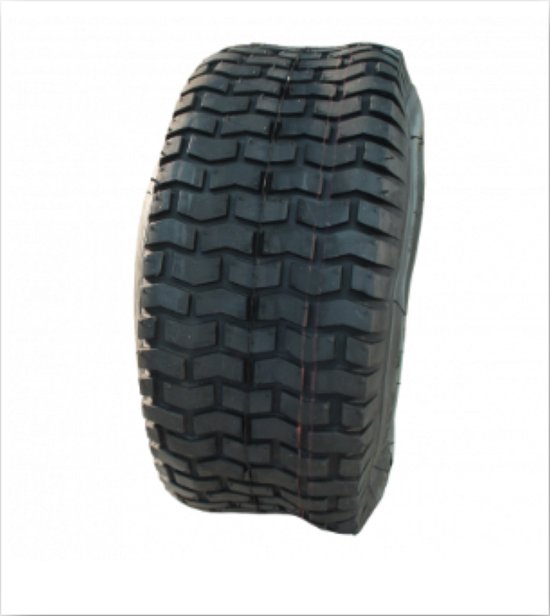 buitenband plus binnenband 13x5.00-6 blokprofiel 6PR tbv zitmaaier van Merkloos	