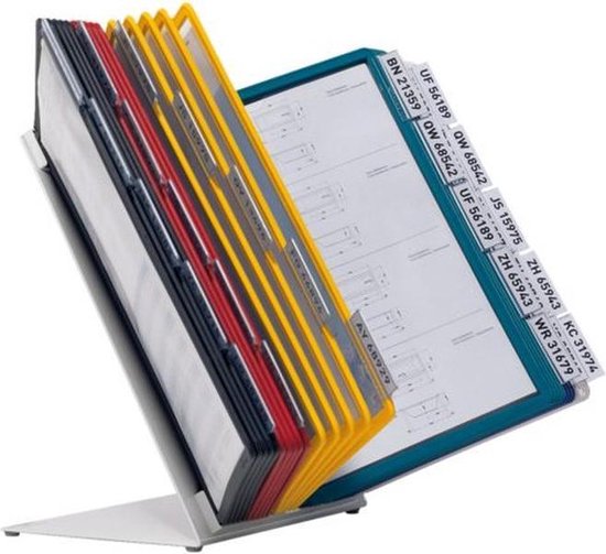 Bureaustandaard Durable 5510 Vario Met 30 Tassen A4 Assorti van Durable