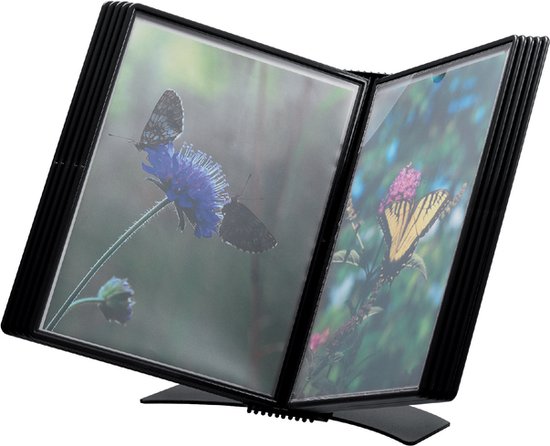 Bureaustandaard Flex O Frame Met 10 Tassen Zwart van Durable