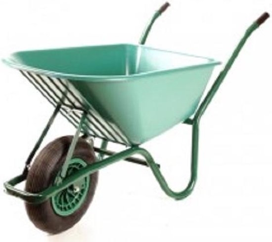 Bustotaal Kruiwagen | 80 liter | kunststof bak van Merkloos	