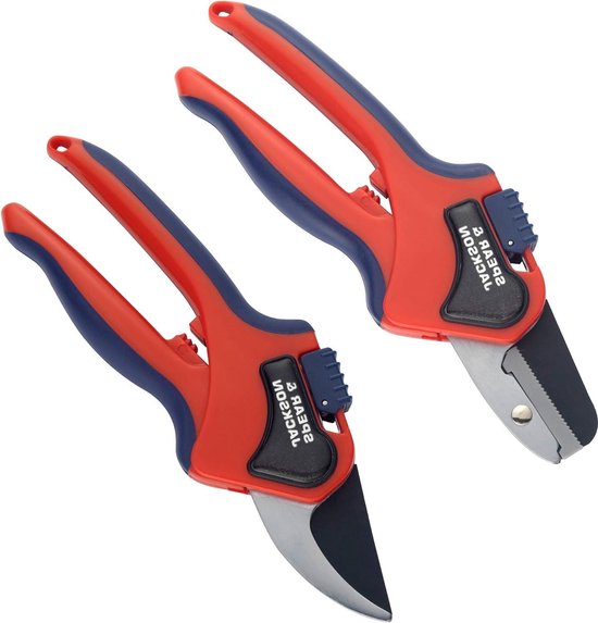 Bypass and Anvil Secateur Set with Razorsharp Blades van Spear & Jackson