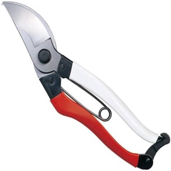 Bypass Snoeischaar - Roestvrij Tuingereedschap - Rood-Wit Handvat - 7 inch - 1 stuk van Vigoround