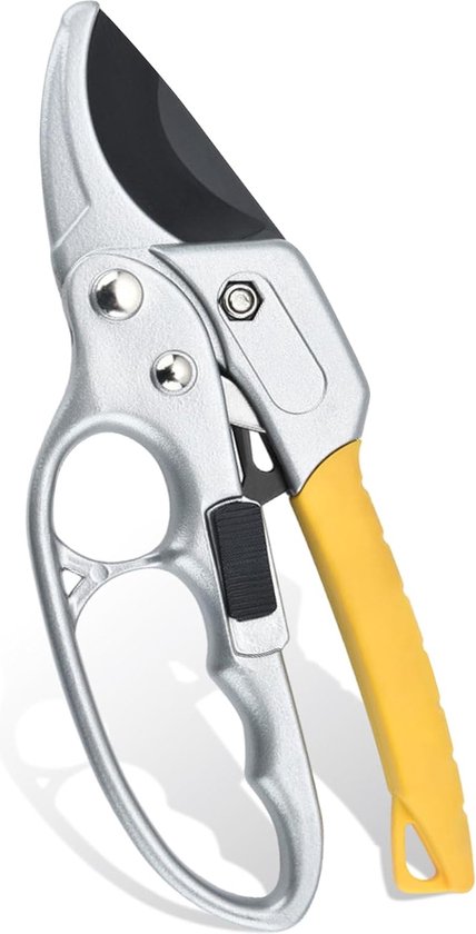 Bypass-snoeischaar, stabiele wijnstokschaar met vergrendelingsgreep, antislip schaar, snoeischaar, boomschaar, druivenschaar, takkenschaar, multifunctionele snoeischaar, voor verse groenten en van Merkloos	