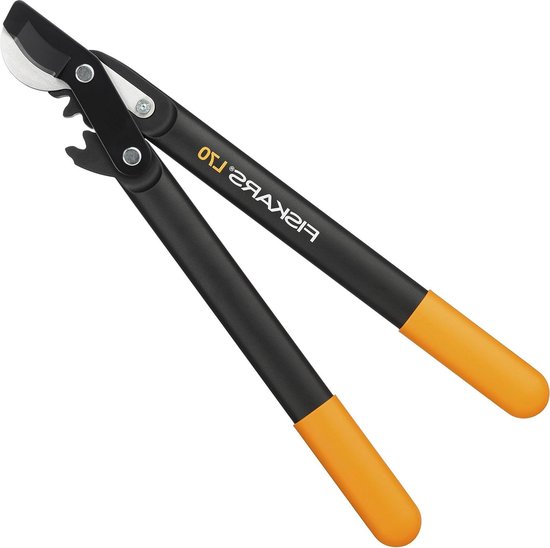 Bypass-takkenschaar voor jong hout - antikleeflaag - gehard precisiestaal - lengte 46 cm - zwart/oranje - PowerGear II - L70 1002104 van Fiskars