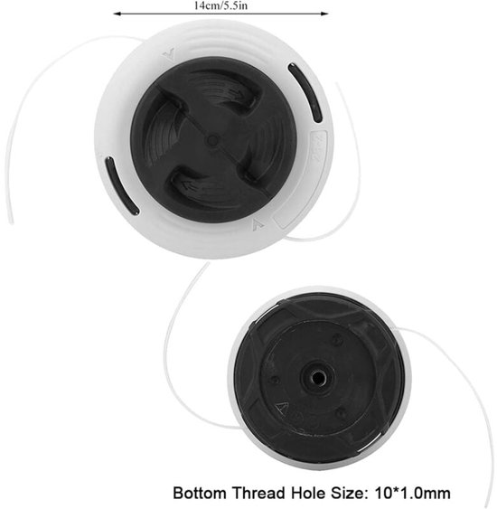 C26-2 Trimmerkop 4002 710 2169 - Geschikt voor Stihl AutoCut C26-2 FS55 FS55R FS56 FS56RC FS70 FS70R FS80 FS85 FS90 FS90R FS91 FS91R FS94 FS94R FS110 FS111R FS111RX FS120 FS130 Draadtrimmer van Merkloos	