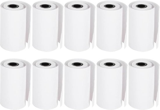 Camera Refill Papier Rollen - Printpapier Voor Kinderen - Camerapapier - Printerpapier - Schoolspullen - Foto Afdrukken - Studentket Tool