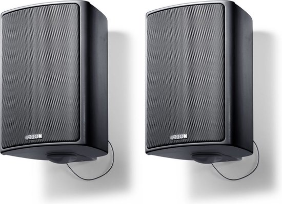 Canton Pro X.3 Luidsprekers – Wandluidsprekers - Buiten/Binnen Speakers - Zwart (per paar – 2 stuks) van Canton
