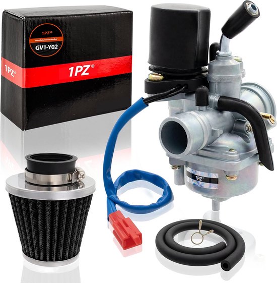 Carburateur 19 mm met Elektrische Start voor 2-Takt Quad (50cc t/m 110cc)
