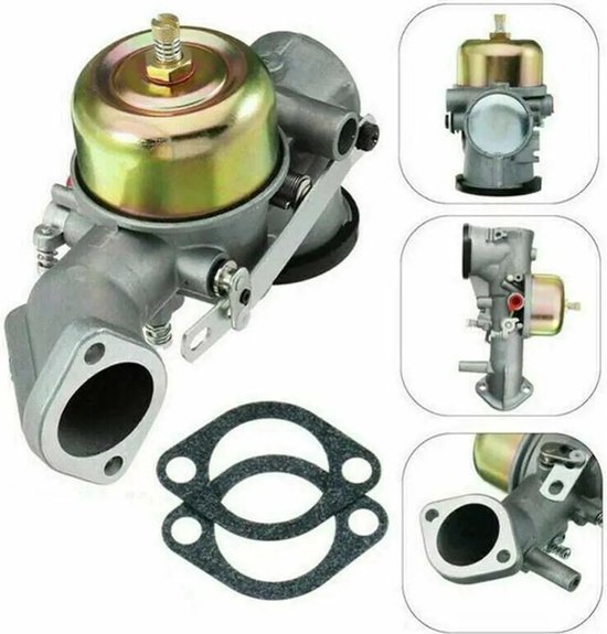 Carburateur Geschikt voor Briggs & Stratton 491026/281707/491031 12 pk motoren van GoParts