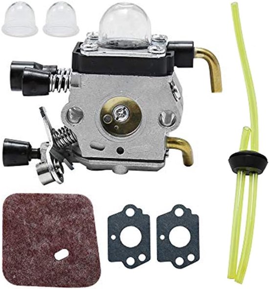 Carburateur Kit - Motoronderdelen Set - Tuinonderhoud Herstellen - Complete Reparatie - 7 Delig - Niet Gespecificeerd