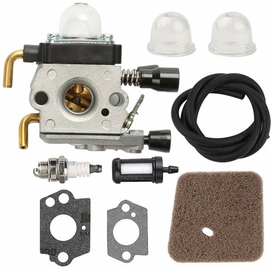 Carburateur met brandstofleiding voor STIHL HS75 HS80 HS85 HL75 HL75K FH75 HT70 HT75 KM80 KM85 KM85R SP80 SP85 FC75 FC85 heggenschaar draadtrimmer van Haishine
