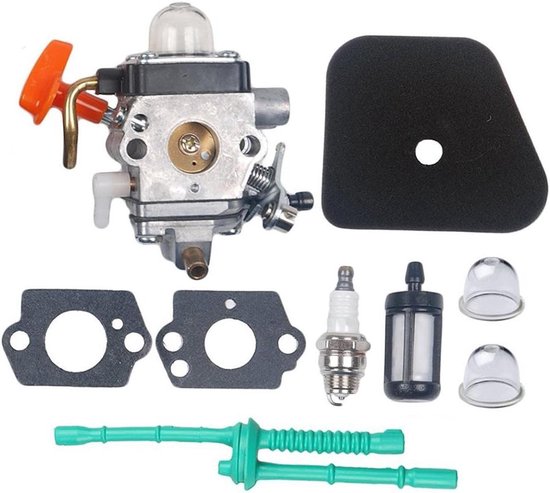 Carburateur met Fuel Line Tune Up Kit voor STIHL FS100 FS100R FS110 FS110R FS110X FS110RX FS100RX FS130 FS130R Trimmer van Merkloos	