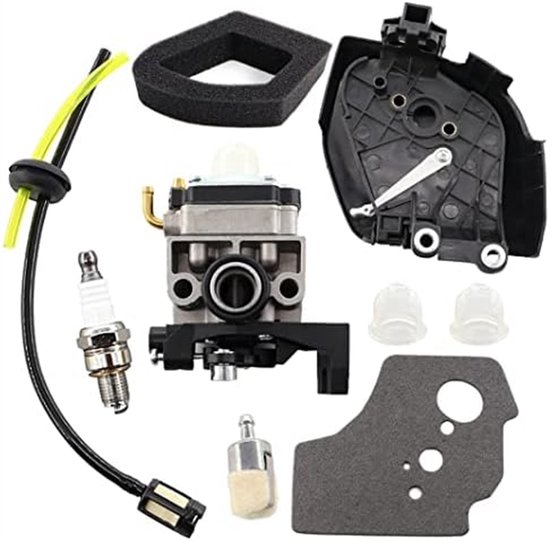 Carburateur met luchtfilter - Luchtfilterdeksel - Brandstofslangbehuizing voor Honda GX35 GX35NT HHT35S 1.3 HP Mini Benzinemotor Bosmaaier van Sorand