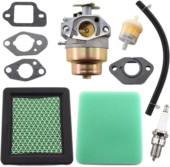 Carburateur met Pakking & Luchtfilter Set voor Honda GCV135 GCV160 GC135 GC160 HRB216 HRR216 HRS216 HRT216 HRZ216 – Vervanging 16100-Z0L-023 voor Grasmaaier Motor - ANMI van Merkloos	