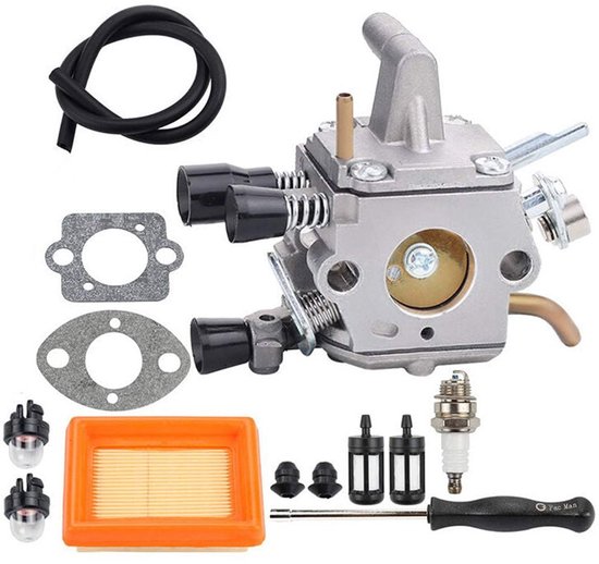 Carburateur passend op FS120 FS200 FS250 FS300 FS350 FR350 FR450 FR480 van Merkloos	