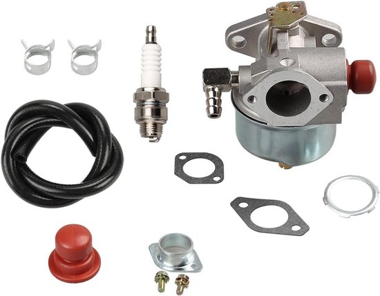 Carburateur Primer Lamp Bougie Compatibel met Tecumseh 632046A 632078A 632099 TVS90 TVS105 TVS115 TVS120 TVS75 TVS100 ECV100 Motor Craftsman 4.5HP 5HP Craftsman een Eager 1 Grasmaaier van Merkloos	