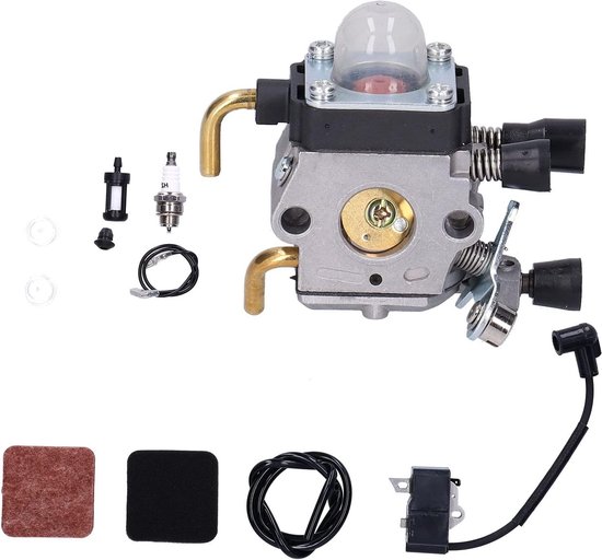 Carburateur Set Aluminium Bobine Brandstoffilter voor STIHL FS80R FS85 FS80 HS80 HT75 HS75 HS85 KM85 . van HURI