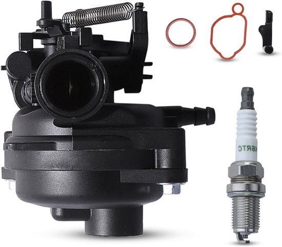 Carburateur voor grasmaaier modellen 550EX, 625EX, 675EX en 725EX inclusief bougie als reserveonderdeel voor optimale prestaties