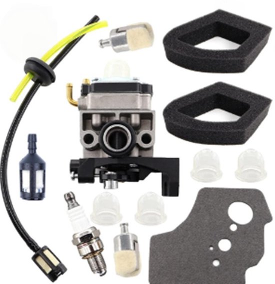 Carburateur voor Honda GX25 GX25N GX25NT GX35 HHB25 ULT425 UMS425 UMK425 FG110 Motor, Onderdelen Grastrimmer en Bladblazer Carburateurset 13 in 1 van Jtex.hikari