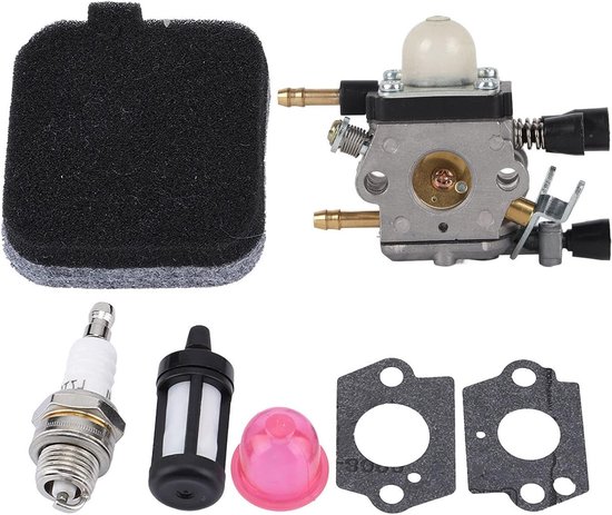 Carburateurkit voor BG45 BG46 BG55 BG65 BG85 SH55 SH85 Bladblazer - Vervang Luchtfilter, Brandstoffilter en Bougie Tune-Up Kit voor Optimale Prestaties van Merkloos	