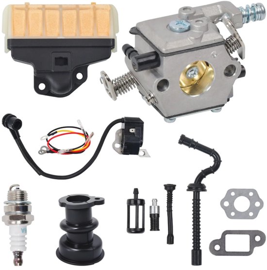 Carburateurrevisieset - Carburateur, bobine en bougies voor Stihl MS210/MS230/MS250 021 023 025 11231200605