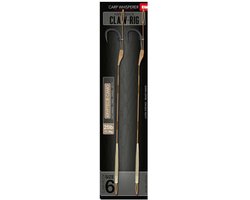 Carp Whisperer - Claw Rig - Haak maat: 8 - 2 stuks - Weed van Carp Whisperer