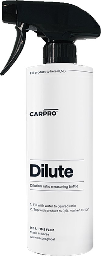 CarPro Dilute Empty Bottle 500ml - Lege Fles van Merkloos	