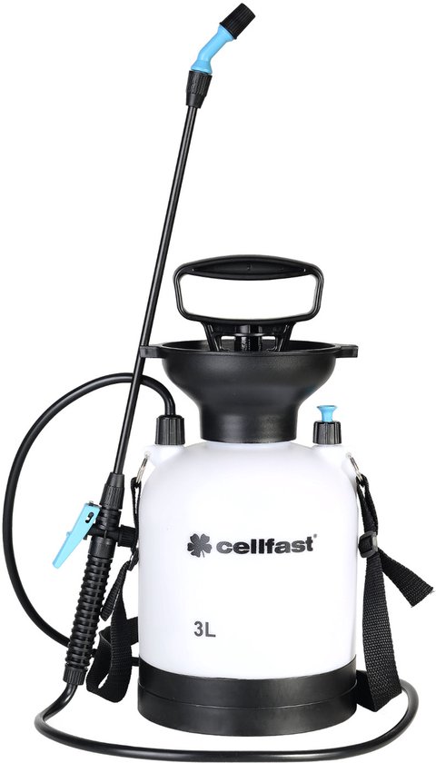 Celfast drukspuit, handbediend, capaciteit 3l, lans, 42-216