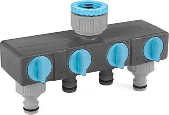 Cellfast 4-Weg Waterverdeler IDEAL LINE™ van Merkloos	