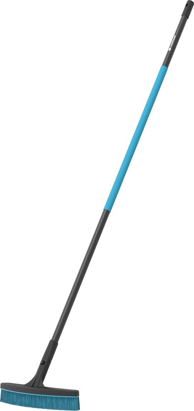 Cellfast bezem met brede 39 cm. borstel - Lichtgewicht - Softgrip - Twee diktes borstelharen van Cellfast
