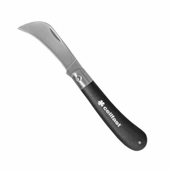 Cellfast Serie - Tuinmes - Roestvrijstalen Lemmet - Inklapbaar - Ergonomische Handgreep