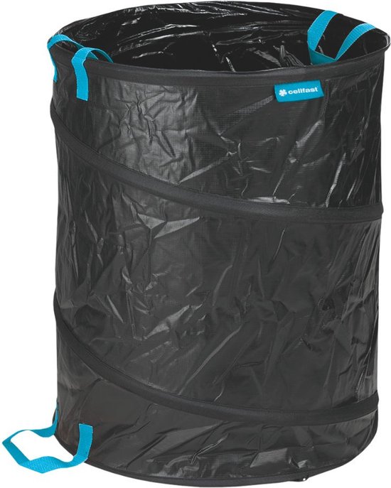 Cellfast Tuinafvalzak 56 L. - Pop-Up - Waterdicht - Scheurbestendig - Bladerenzak - Graszak van Cellfast