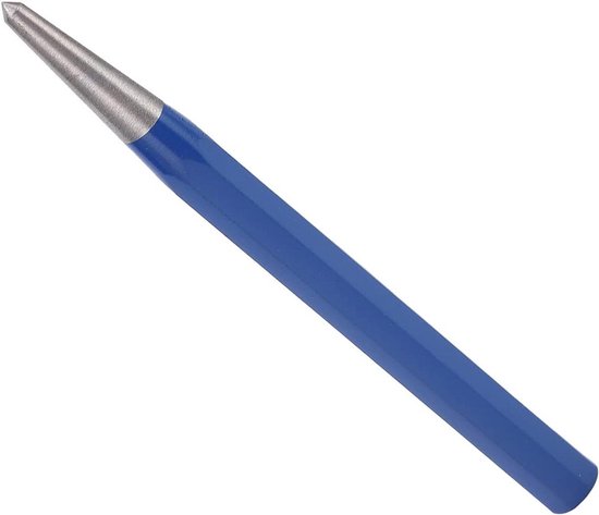 Centerpons Gehard Staal - Puntgeleider Boor - Nauwkeurig Gaten Boren - Voorkomt Boorafwijking - Diameter 4 Mm - Metaal