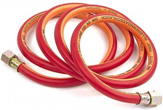 CFH 2 meter gasslang van Merkloos	