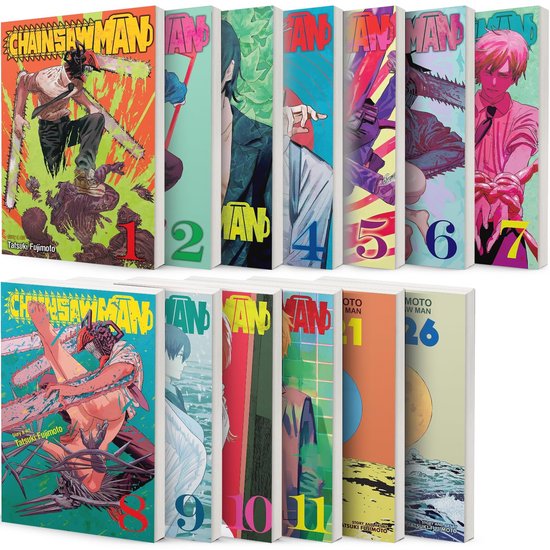 Chainsaw Man Manga Set - Complete Collectie Deel 1 t/m 11 - Tatsuki Fujimoto