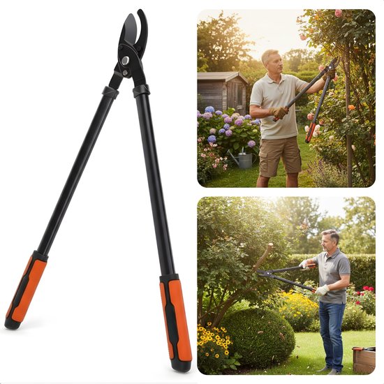 Cheqo® Takkenschaar - Bypass Takkenschaar - Takkenschaar Professioneel - Takkenschaar voor Dikke Takken - Takkenschaar voor Snoeien - Takkenschaar voor Tuin - Takkenschaar voor Balkon van Merkloos	