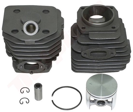 Cilinder met zuiger passend op HUSQVARNA 254 45mm ( 503 50 39-02 ) HQ van Merkloos	