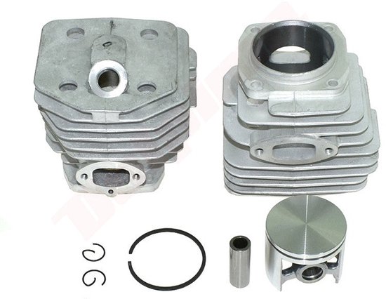 Cilinder met zuiger passend op HUSQVARNA 254 45mm ( 503 50 39-02 ) van Merkloos	