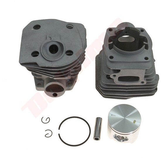 Cilinder met zuiger passend op HUSQVARNA 350 Low 44mm ( 503 86 99-71 ) NIKASIL van Merkloos	