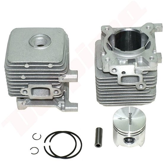 Cilinder met Zuiger passend op STIHL FS 55 34mm ( 4140 020 1202 ) Merk BPC Parts van Merkloos	