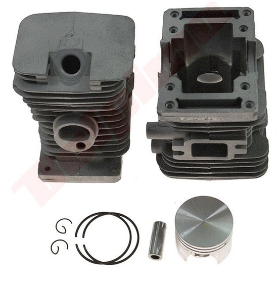 Cilinder met zuiger passend op STIHL MS180 38mm ( 1130 020 1208 ) HQ van Merkloos	