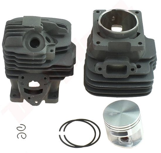 Cilinder met zuiger passend op STIHL MS261 44,7mm ( 1141 020 1202 ) NIKASIL van Merkloos	