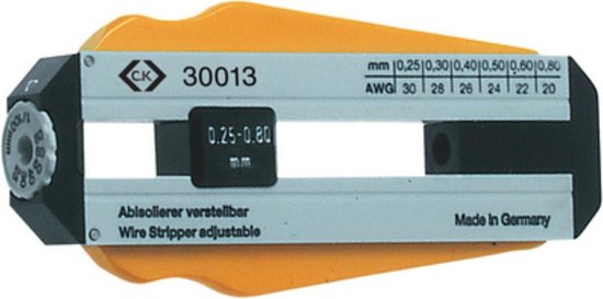 C.K 330013 Draadstripper Geschikt voor: PVC-draden, PTFE-draden van C.K