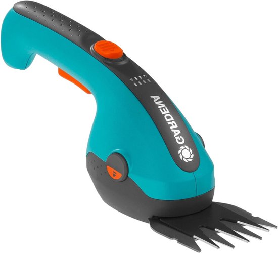 ClassicCut Li draadloze grasschaar met een snijbreedte van 8 cm, ergonomische handgreep met LED-batterij-indicator, meswissel zonder gereedschap (9884-20) van Merkloos	