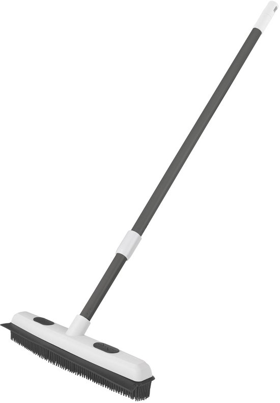 Clean Home - Siliconen Bezem - Met Telescopische Steel van Merkloos	